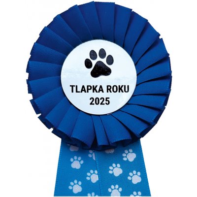 Kokarda jednořadá TLAPKY průměr 8 cm – Zboží Dáma