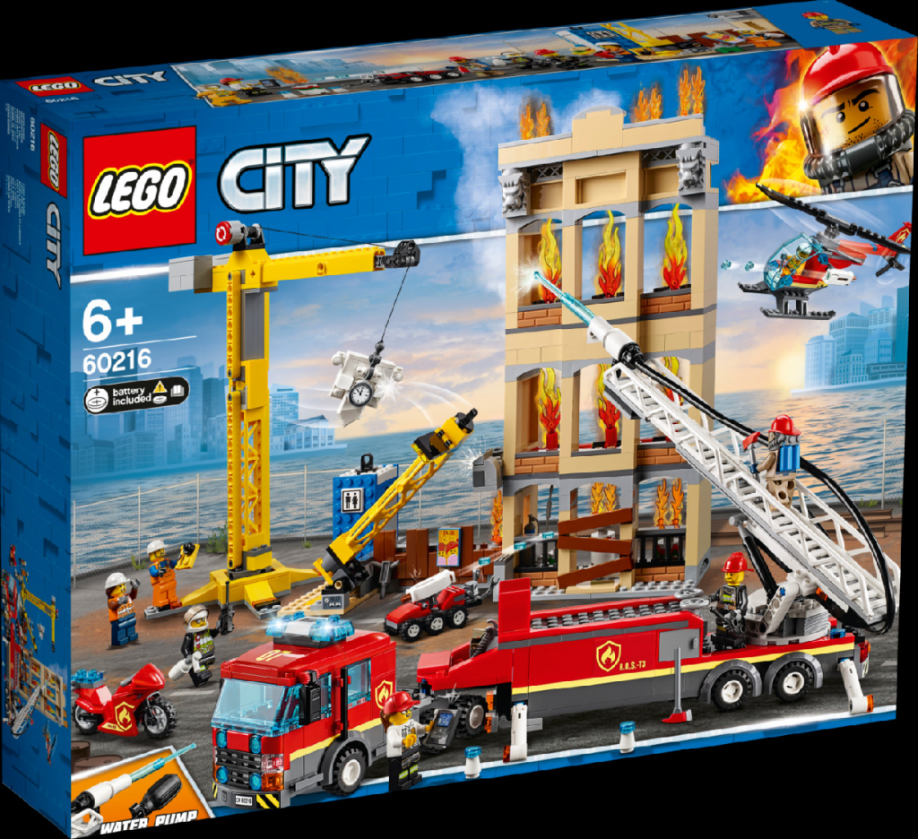LEGO® City 60216 Hasiči v centru města od 3 290 Kč - Heureka.cz