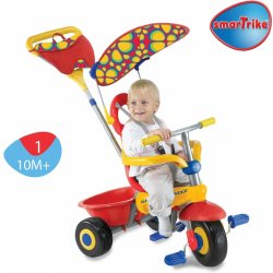 Smart Trike 1460100 PLUS FRESH červeno žltá bodkovaná