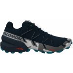 Salomon Speedcross 6 M L47465300 carbon/tahitian tide/white – Hledejceny.cz