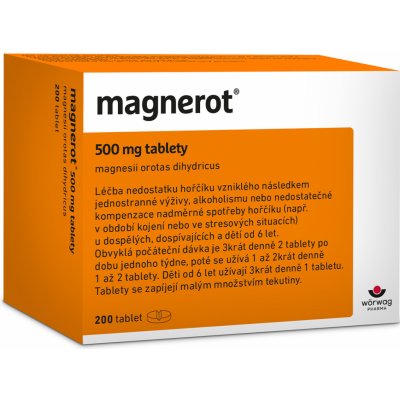 MAGNEROT 500MG TBL NOB 200 – Zboží Dáma