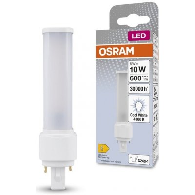 OSRAM DULUX LED D10 EM 5W/840 G24d-1 studená 2PIN – Hledejceny.cz