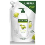Palmolive Naturals Milk & Olive antistresový sprchový gel náhradní náplň 1000 ml – Sleviste.cz