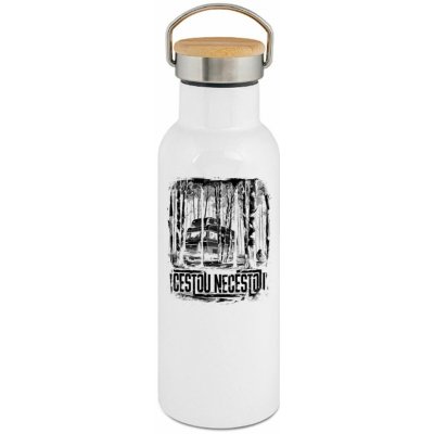 123TRIKO termoska Cestou necestou, V2, bílý tisk 500 ml – Hledejceny.cz