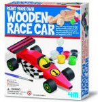 PLAYCO Vymaluj si dřevěnou závodničku – Hledejceny.cz