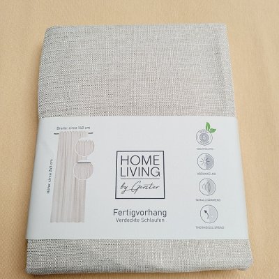 Luxusní hotový závěs HOME LIVING béžová 140 x 245 cm – Hledejceny.cz