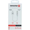 SWISSTEN Audio adaptér Lightning/Jack (samice) 0.15m