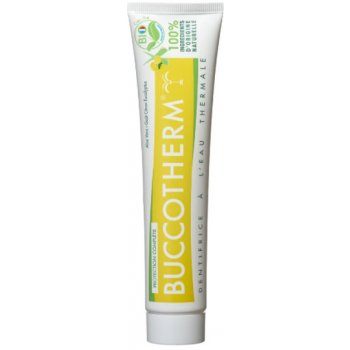 Buccotherm Bio zubní pasta s aloe vera a citrónovo eukalyptovou příchutí 75 ml