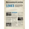 Přání Narozeninové noviny 1983 s vlastním textem a fotografií S fotografií