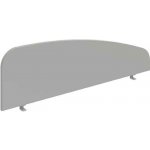 OFFICE PRO HOBIS stolový paraván na hranu stolu - PA 1400 H šedá – Sleviste.cz