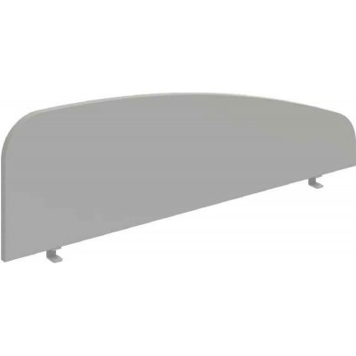 OFFICE PRO HOBIS stolový paraván na hranu stolu - PA 1400 H šedá – Sleviste.cz