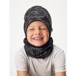 Unuo Dětská čepice fleecová Basic Černá Dino – Sleviste.cz