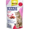 Pamlsek pro kočky Gimcat Nutri Pockets s hovězím 60 g