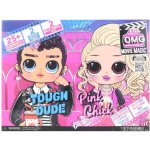 MGA L.O.L. SURPRISE O.M.G. Movie Magic Tough Dude a Pink Chick – Hledejceny.cz