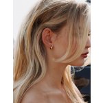 Furiosa Pozlacené kruhové náušnice Junkie SE-JUNKIEEARING-G 1,2 cm – Sleviste.cz