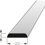 Lišta krycí borovice 20x4mm, délka 200cm – Hledejceny.cz
