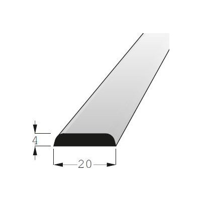 Lišta krycí borovice 20x4mm, délka 200cm – Hledejceny.cz
