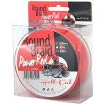 Hell-Cat šňůra Round Braid Power Red 200m 0,60mm 75kg – Hledejceny.cz