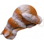 keramická kočka | rezavo bílá – Hledejceny.cz