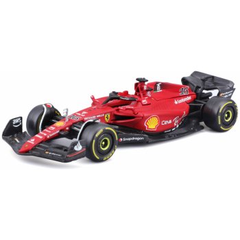 Bburago Formule F1 Ferrari Scuderia F1 75 2022 nr.16 Charles Leclerc with driver 1:43