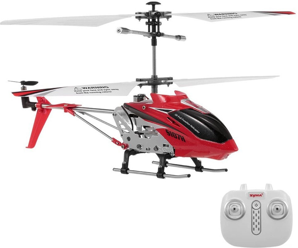 RCobchod Syma S107H Phantom ultra odolný vrtulník s barometrem červená RTF  1:10 od 809 Kč - Heureka.cz