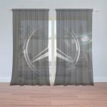 Sablio Záclony Logo 3 Maska: 2ks 150x250cm – Hledejceny.cz