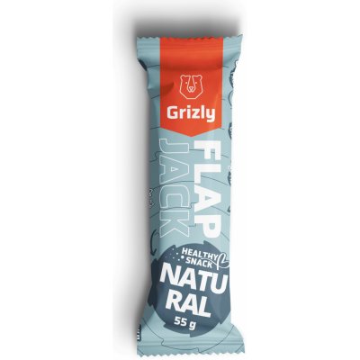 GRIZLY Flapjack natural 55 g – Sleviste.cz