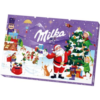Milka Adventní kalendář z mléčné čokolády 200g