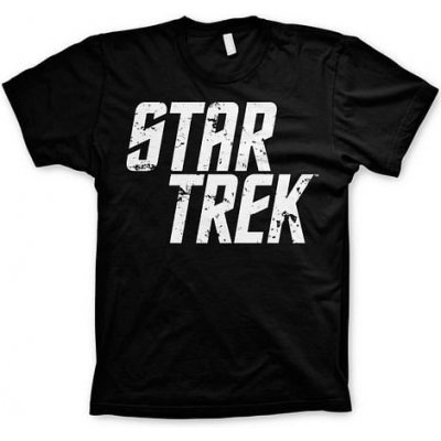 A.B. tričko Star Trek logo černá