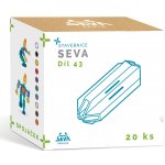 Seva Náhradní díly křížová spojka - bílá – Zboží Živě