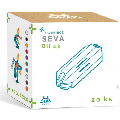 Seva Náhradní díly křížová spojka - bílá – Zboží Dáma