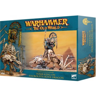 GW Warhammer The Old World Tomb King/Liche Priest on Necrolith Bone Dragon – Zboží Živě