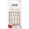 Nehtové tipy KISS Přírodní nehty vhodné pro lakování 65996 Salon Naturals Nails 28 ks