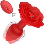 BASIC X rotační a vibrační anální kolík červený – Hledejceny.cz