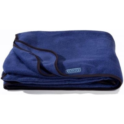 Cocoon fleeceová deka Fleece Blanket deep blue Modrá – Zboží Mobilmania