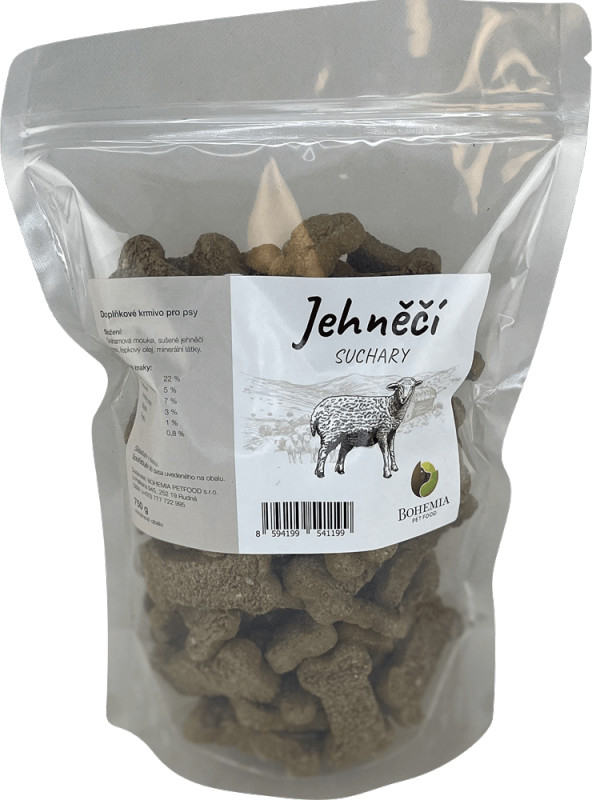 Bohemia Pet Food Jehněčí suchary 0,75 kg