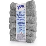 Kikko BIO bavlněné froté ubrousky 21 x 21Silver – Zboží Mobilmania
