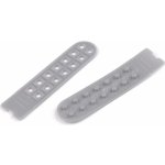 Zapínání / zkracovač na kšiltovky šíře 20 mm - šedá světlá (5 pár) – Sleviste.cz