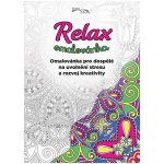 Relax omalovánka Omalovánka pro dospělé na uvolnění stresu a rozvoj kreativity – Zboží Mobilmania