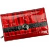 Peněženka Dámská kožená peněženka Cavaldi H29-2-DBF červená