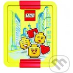 LEGO® Iconic girl box na svačinu žlutá/červená – Zboží Dáma