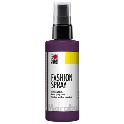 Barva na textil ve spreji Marabu Fashion-Spray 100 ml lilek 039