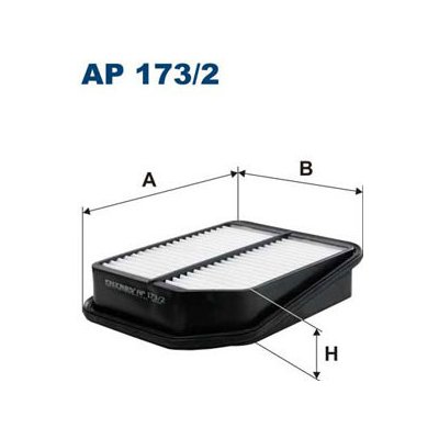 Vzduchový filtr FILTRON AP 173/2 – Hledejceny.cz