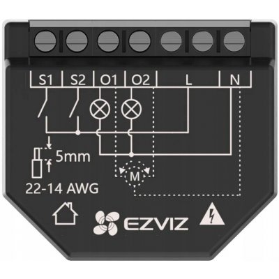 EZVIZ Wi-Fi Relay CS-T36-R100-WM – Zboží Mobilmania