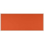 VMS VISION Stolový paraván EKONOMIK ekoTAB ostrý roh 160 x 65 cm oranžový – Hledejceny.cz