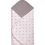 T Tomi zavinovačka Minky bílo šedá šedá hvězdička – Zboží Mobilmania