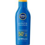 Nivea Sun Protect & Moisture hydratační mléko na opalování SPF50+ 200 ml – Zboží Dáma