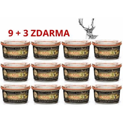 Via Delicia dančí paštika s divokým kořením 12 x 130 g – Zboží Dáma