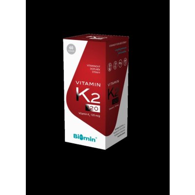 Biomin Vitamín K2 120 mcg 60 tobolek