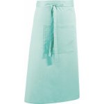 Premier Workwear Keprová dlouhá barmanská zástěra s velkou kapsou modrá blankytná Pantone 344 PW158 – Hledejceny.cz